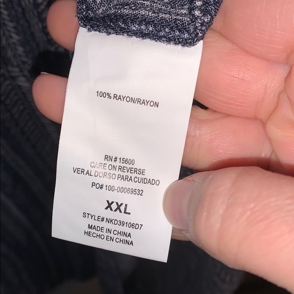 Rewind, blue striped challis shorts romper - Picture 6 of 7